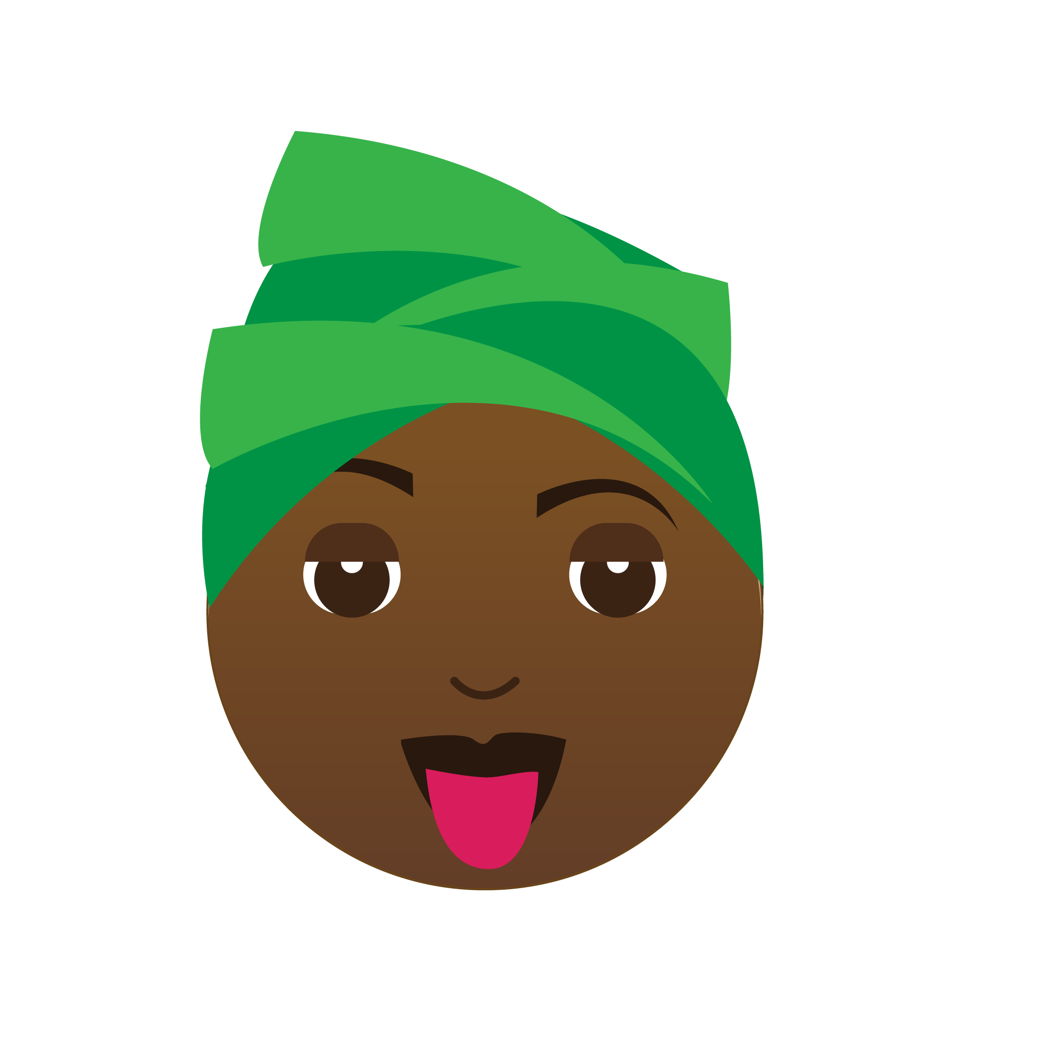 AfroStickers crown emoji